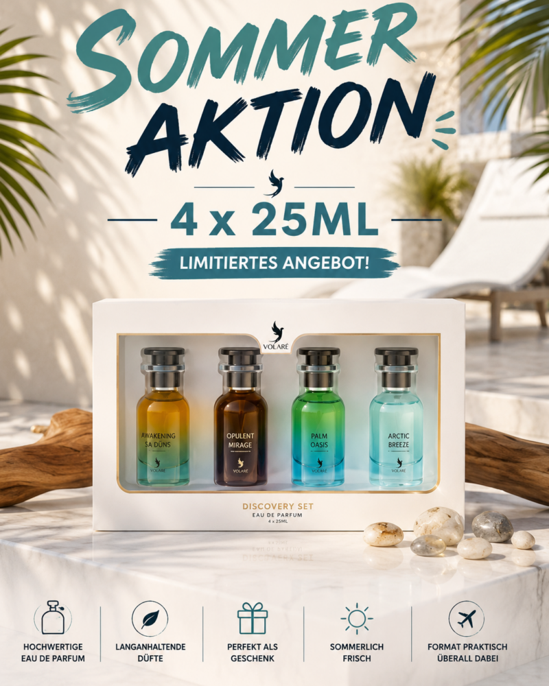 Volare Discovery Set 4 x 25ML Eau de Parfum
