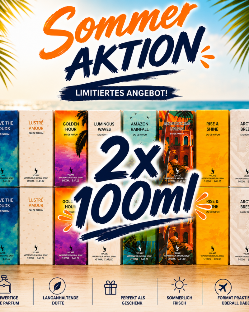 Volare Sommer Aktion 2x 100ml Parfum