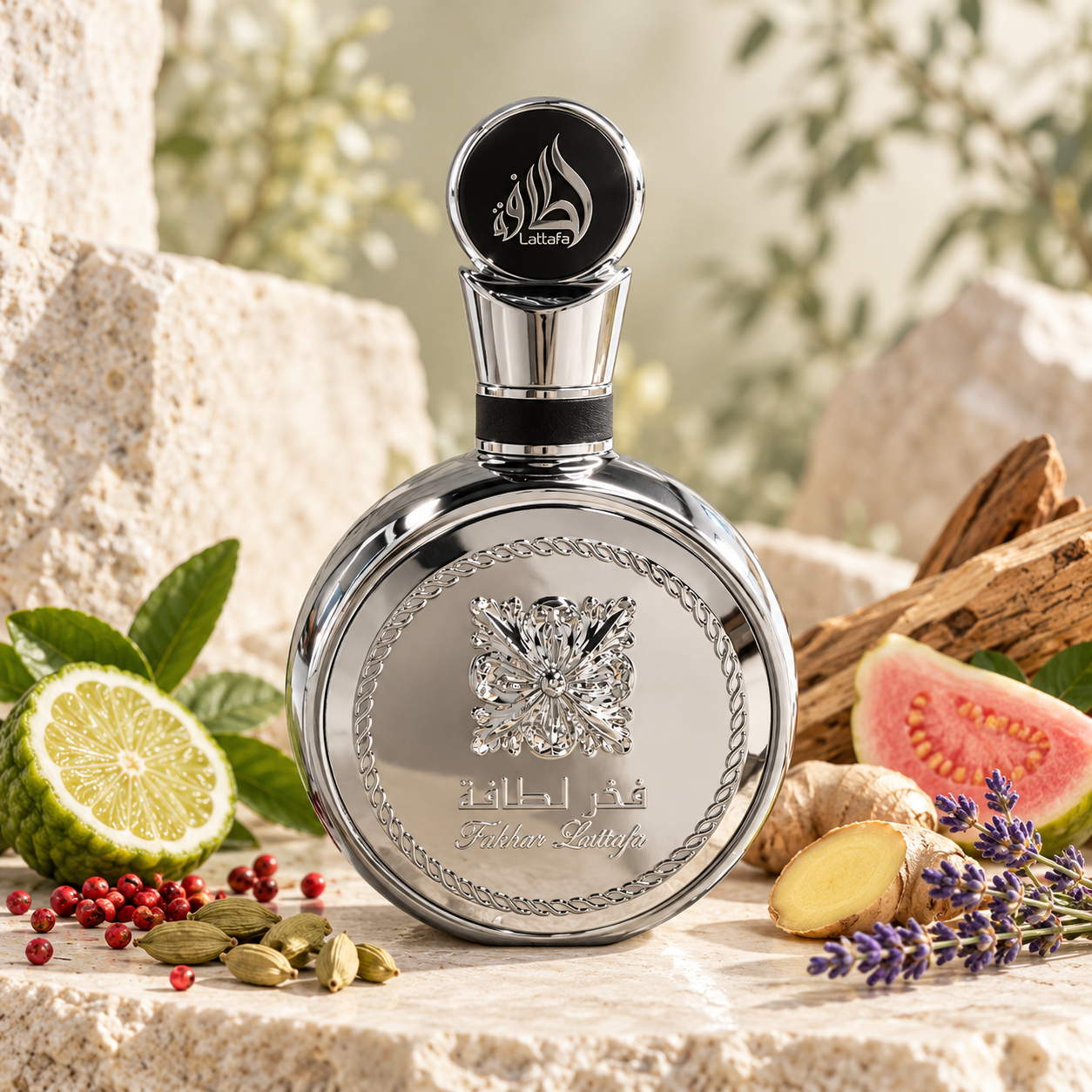 Lattafa Fakhar Platin – Eau de Parfum 100ml – Bild 2