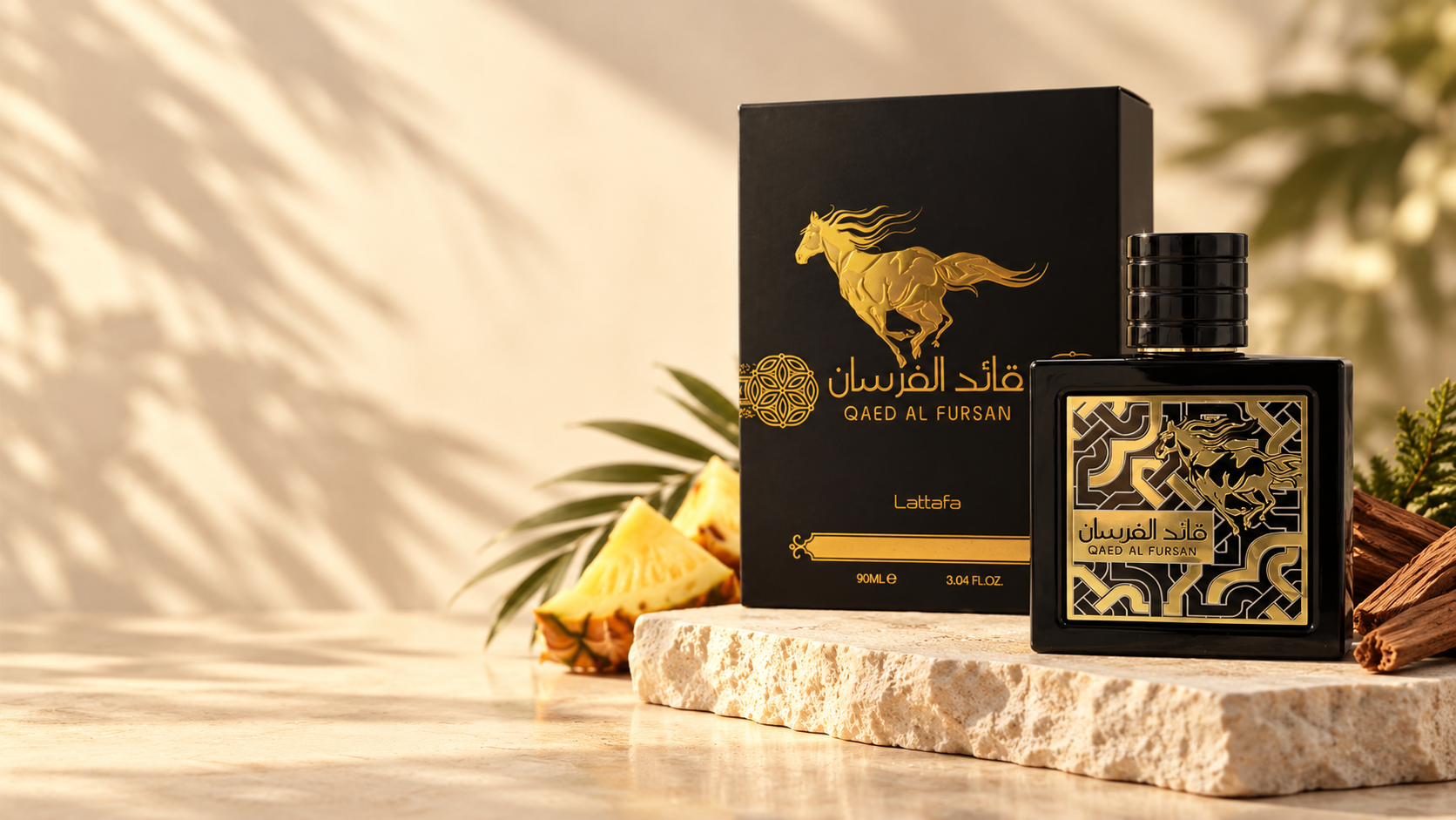 Lattafa Qaed Al Fursan – Eau de Parfum 90ml – Bild 3