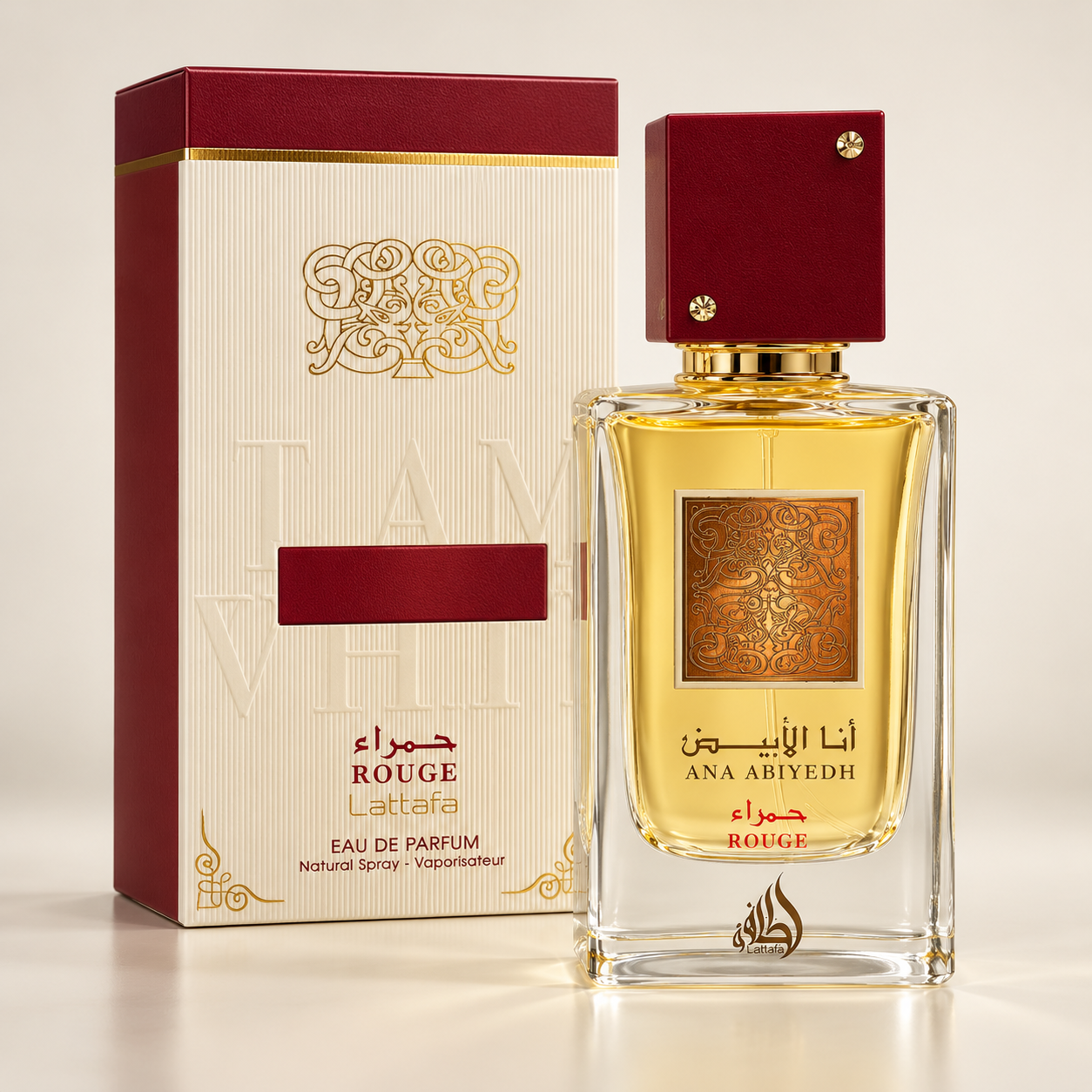 Lattafa Ana Abiyedh Rouge – Eau de Parfum 60ml