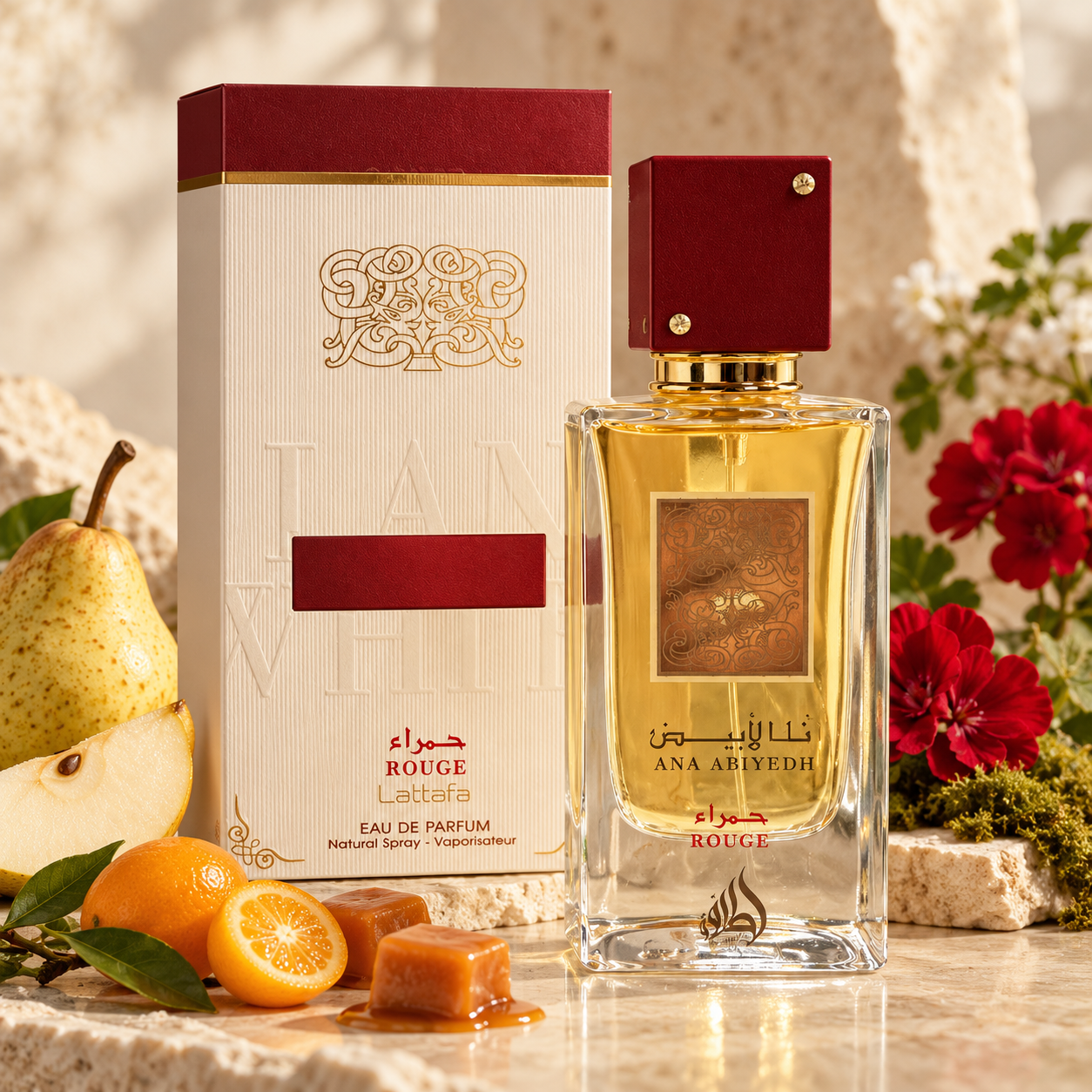 Lattafa Ana Abiyedh Rouge – Eau de Parfum 60ml – Bild 2