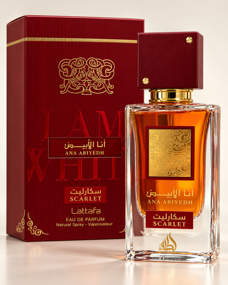 Lattafa Ana Abiyedh Scarlet – Eau de Parfum 60ml